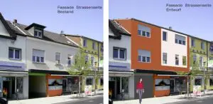 Lohmar Cityhaus Wohnhaus Umbau von Architekt / Architekturbüro Köln Dipl.-Ing. Lubov Schopow